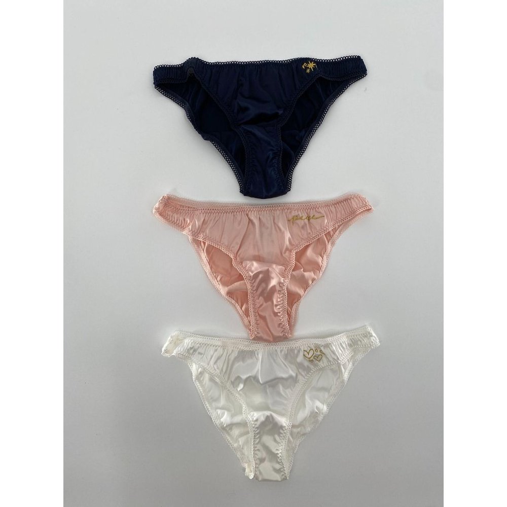 Free People Peace Of My Heart Panty Pack of 3 XS